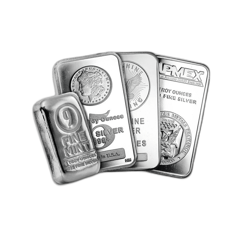 5 oz .999 Fine Silver Bar - Secondary Market